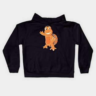 cartoon turtle Kids Hoodie